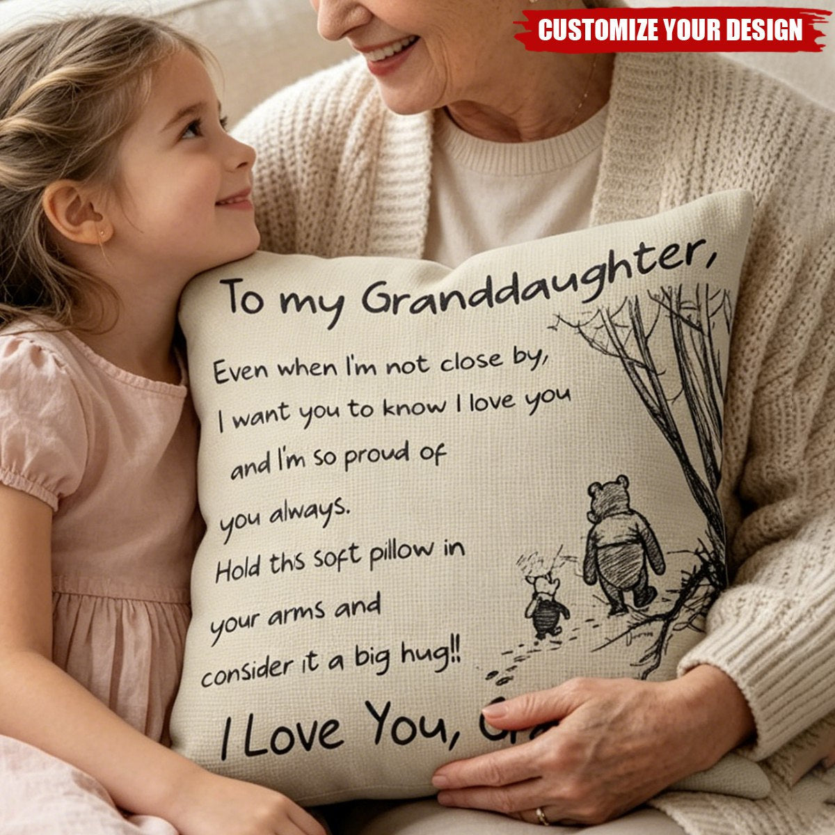 Even When I'm Not Close Gift For Kid - Personalized Pillow Cover