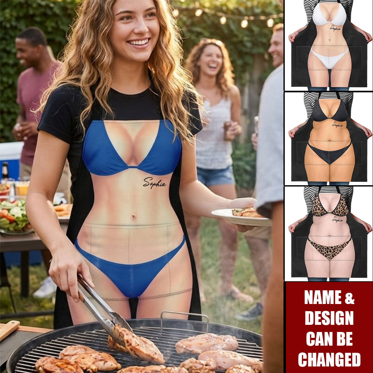 Sexy Body Bikini Summer - Personalized Apron