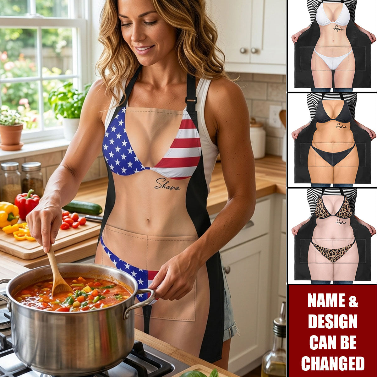 Sexy Body Bikini Summer - Personalized Apron