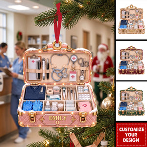 Nurse Christmas Ornament - Personalized Gifts for Christmas