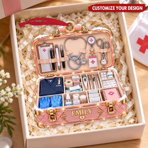 Nurse Christmas Ornament - Personalized Gifts for Christmas