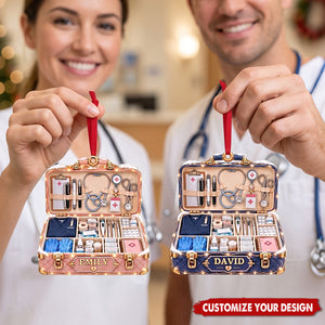 Nurse Christmas Ornament - Personalized Gifts for Christmas
