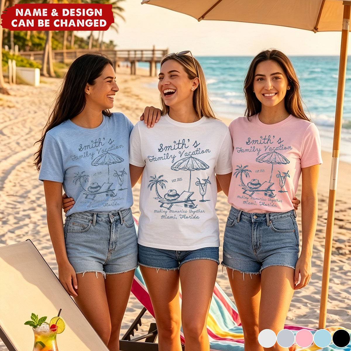 Family Trip Friends Vacation Matching Shirts Summer - Personalized Shirt