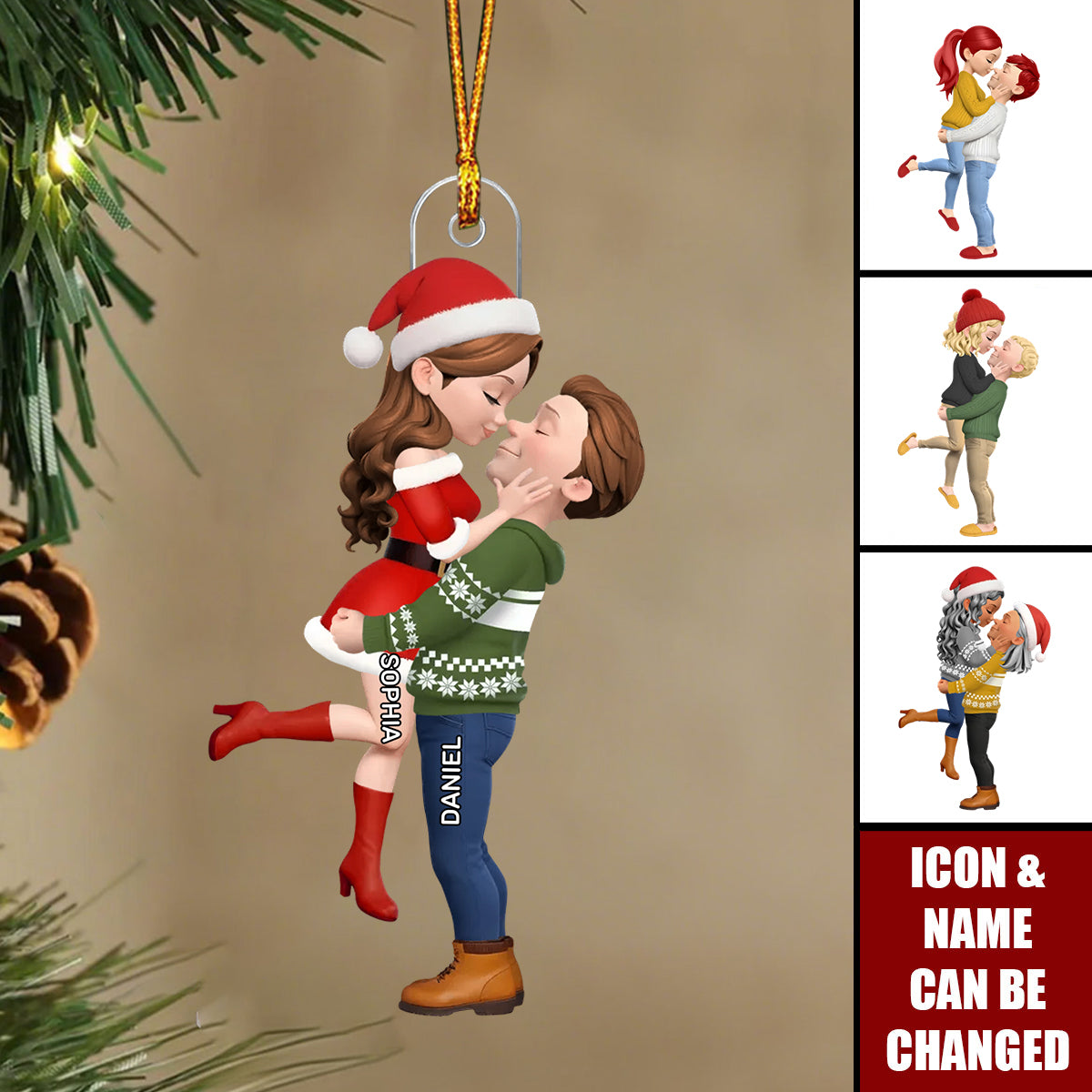 You And Me We Got This - Personalized 1-Layer Acrylic Ornament