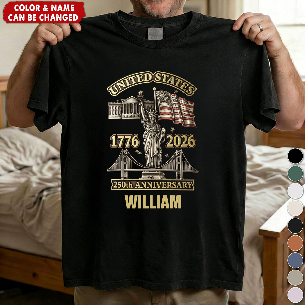 250th Anniversary - Personalized Shirt