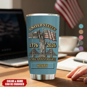 250th Anniversary - Personalized Tumbler