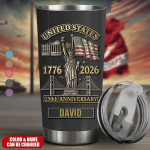 250th Anniversary - Personalized Tumbler