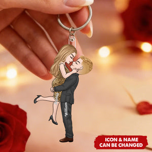 I Love You Every Day New Gifts For Her - Personalized Keychain