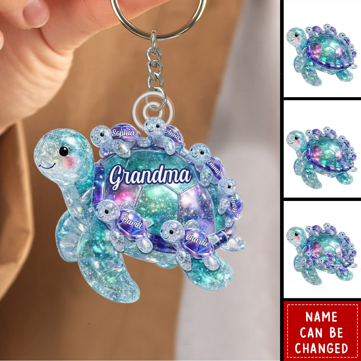 Personalized Keychain - Mother's Day Gifts For Mom, Grandma - You Are Truly Appreciated