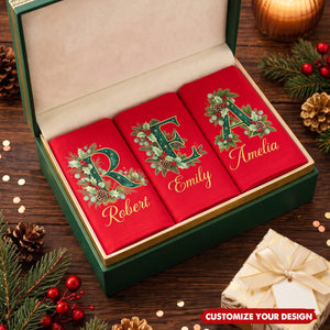 Custom Napkin - Personalized Christmas Birthday Gifts - Gather & Be Merry