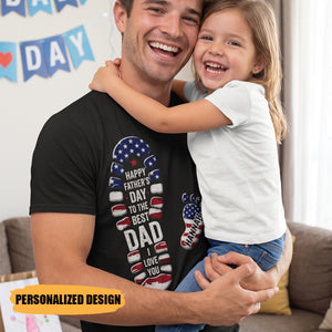 America 250th Anniversary - Personalized Shirt - Father's Day Birthday Gifts For Dad, Grandpa