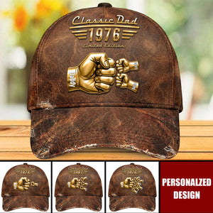Personalized Classic Dad Limited Edition Cap-  Father's Day Gift For Dad, Grandpa