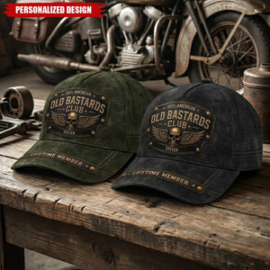 Personalized Classic Cap - Funny Lifetime Membership - Vintage Gift For Him, Husband, Dad, Grandpa
