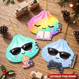 Personalized Christmas Birthday Gifts For Kids - Custom Acrylic Ornament