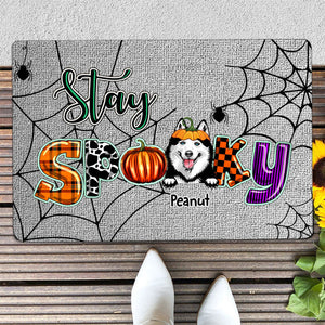 Stay Spooky Personalized Halloween Door Mat