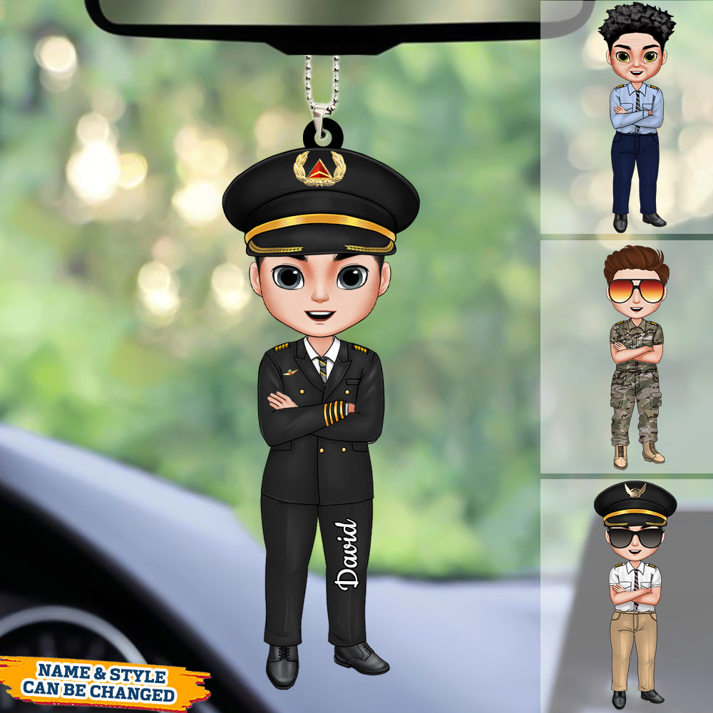 I'm An Airplane Pilot, Pilot Ornament Gift