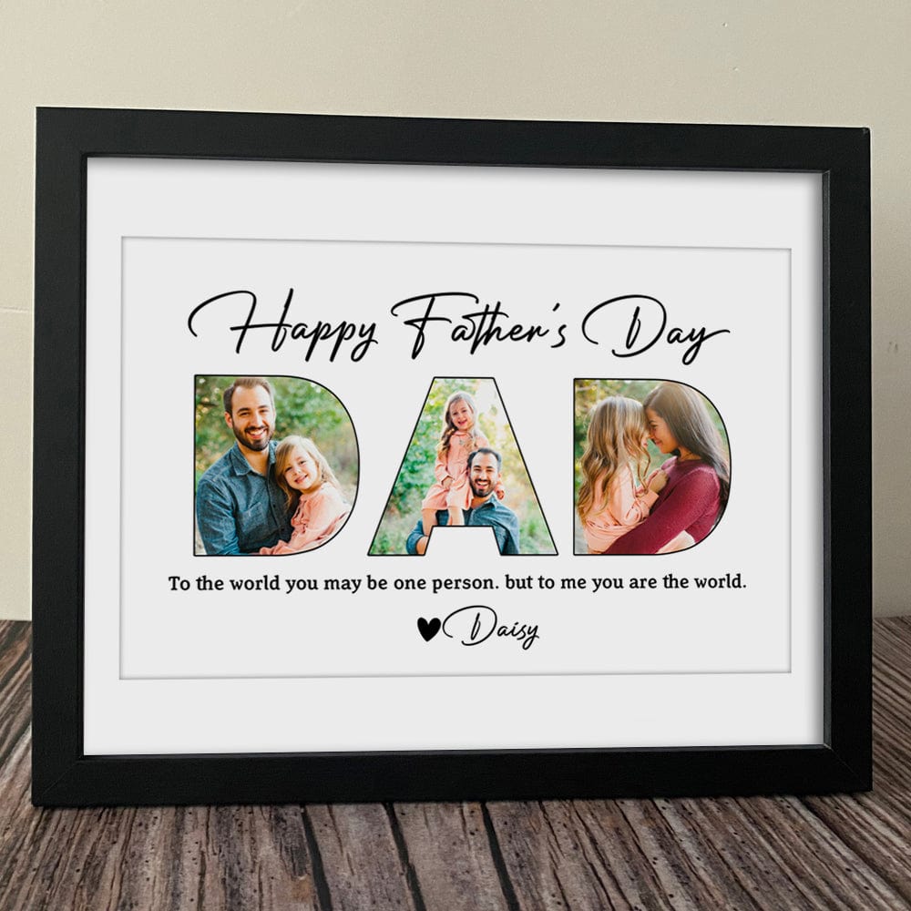 Upload photos Happy Father's Day, family photo frames