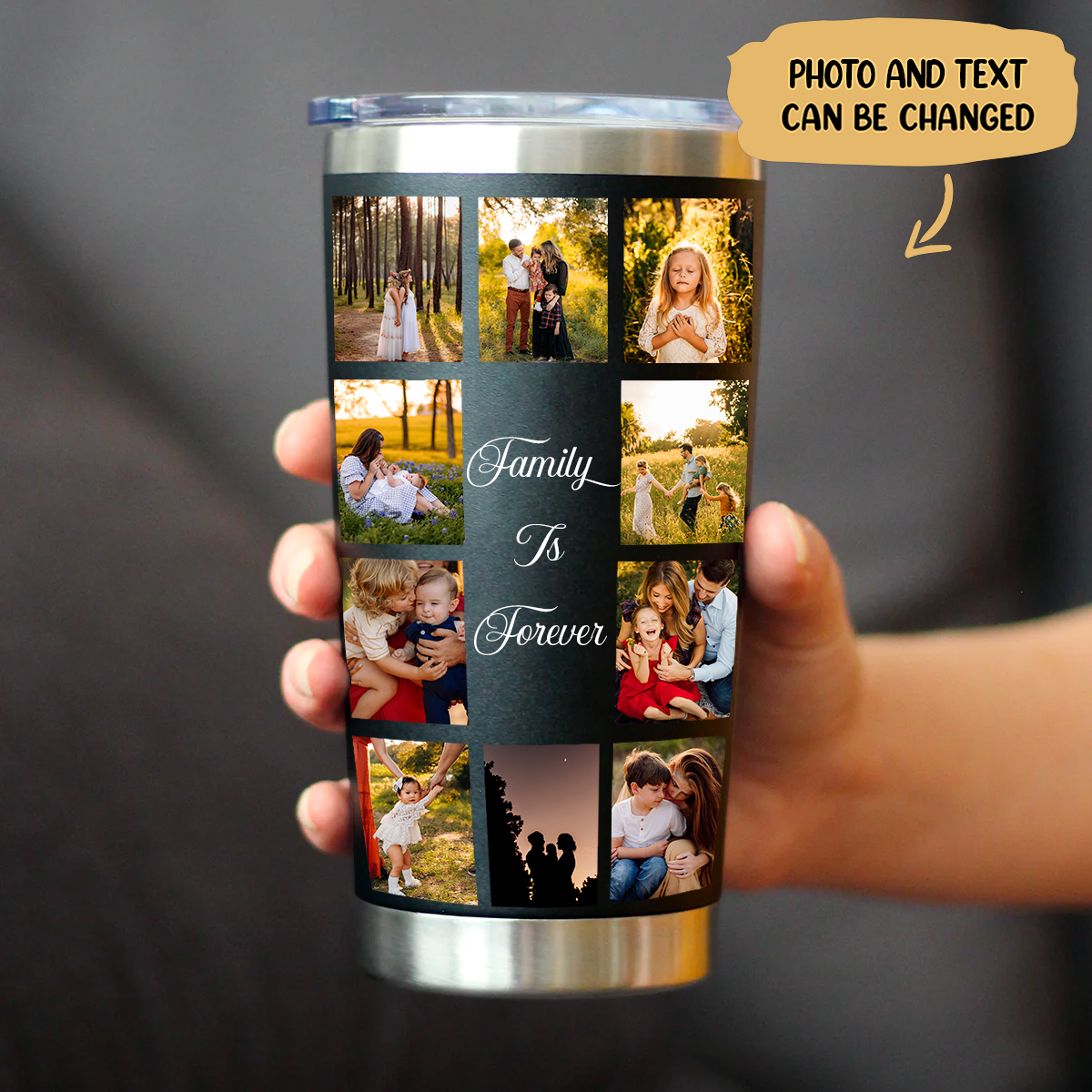 20oz Family - Custom Image - Personalized Tumbler