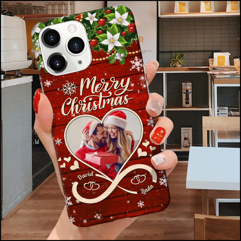 Upload Photo You & Me We Got This Christmas Couple Personalized Phone case