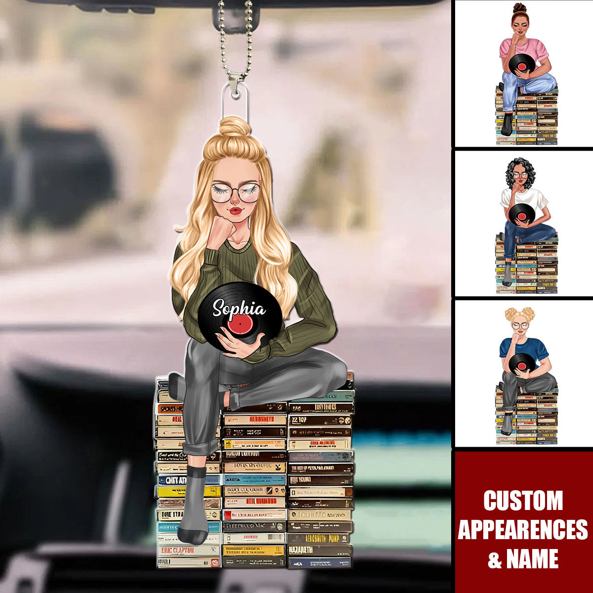 Personalized Gifts For Cassette Tape Lover Ornament