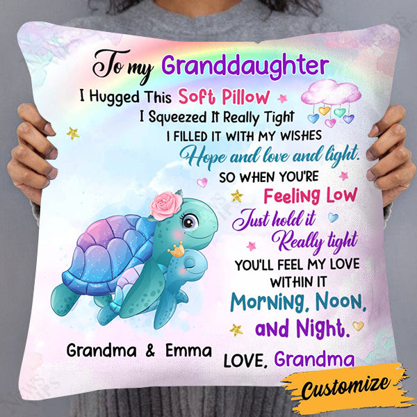 Gift For Granddaughter Daughter Sea Animal Hug This Pillow
