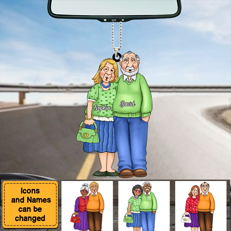 Gift For Old Couple I Love You Forever And Always Ornament