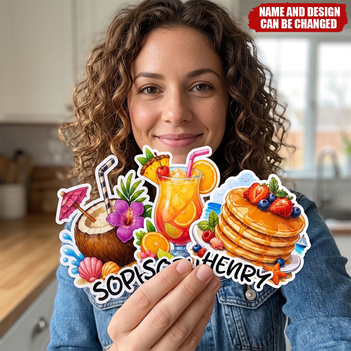 Custom Magnetic Sheet - Personalized Summer Vacation And Travel Gifts For Mom, Dad, Brother, Sister - Sweet Times Together