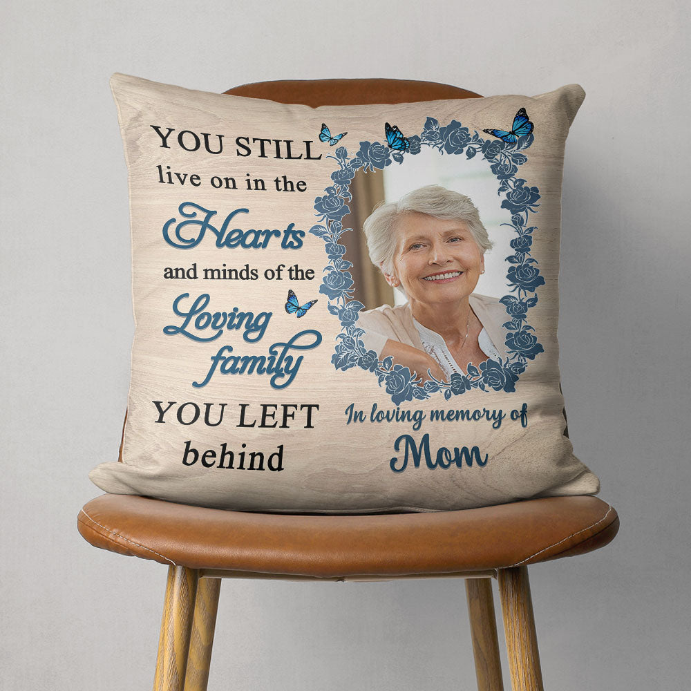In The Hearts - Personalized Custom Canvas Pillow
