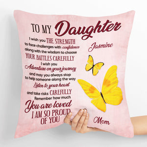 Remember How Much You Are Loved - Personalized Pillow for Grandchildren