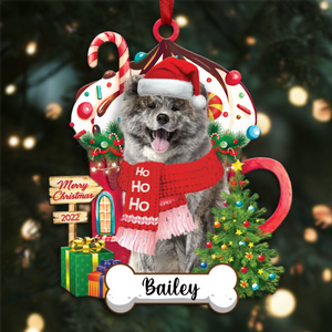 Dog Lovers - Dog Christmas Available For Many Dog Breeds - Personalized Ornament