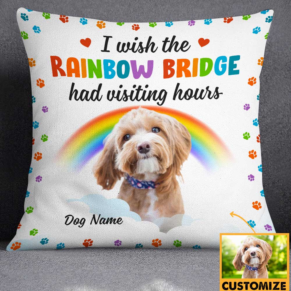 Personalized Dog Memo Photo Pillow