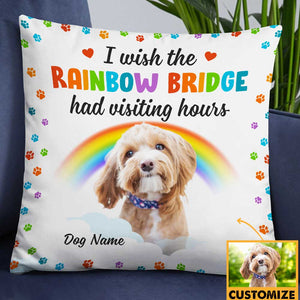 Personalized Dog Memo Photo Pillow