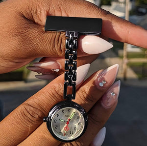 NurseTime- Personalized Brooch Watch
