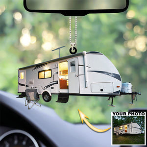 Personalized Camping Rvs Ornament - Custom Your Photo Ornament