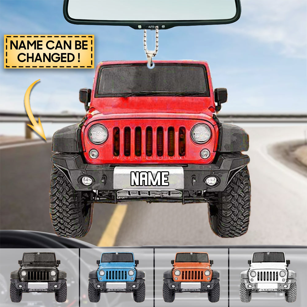 Car Personalized Acrylic Ornament