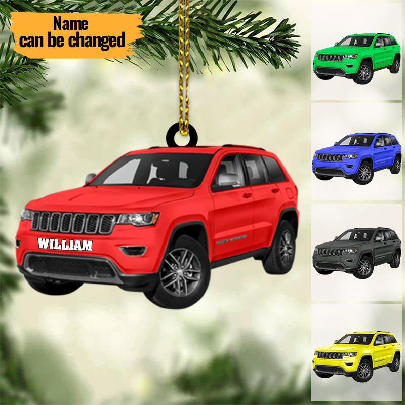 Off-road Car  Personalized Acrylic Ornament