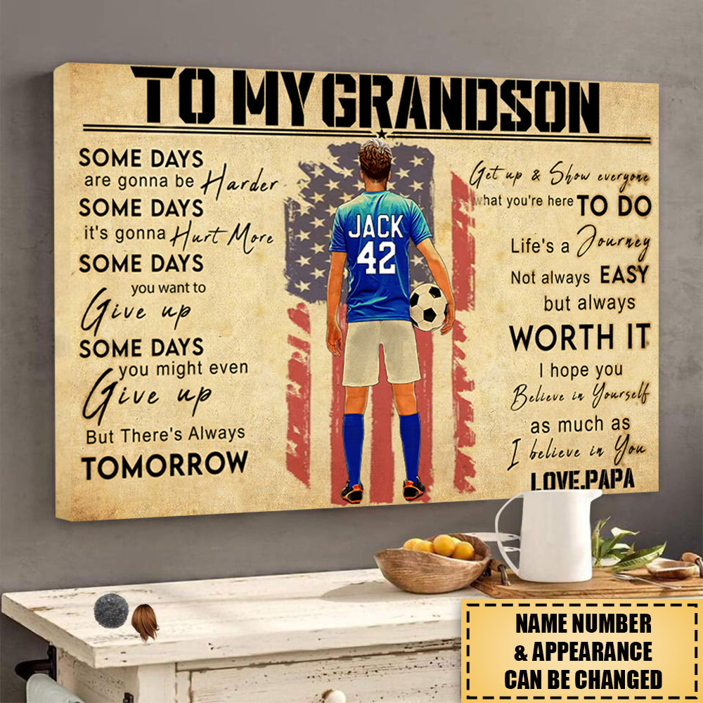 Personalized Soccer Poster-Gifts For Soccer Players