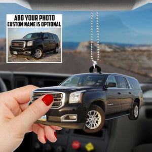 Custom Flat Car Ornament, Upload Car Photo, Gift For Car Lovers