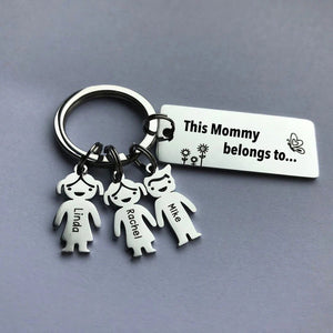 Mother's Day  & Father's Day Gift! Personalized Family Name Keychain