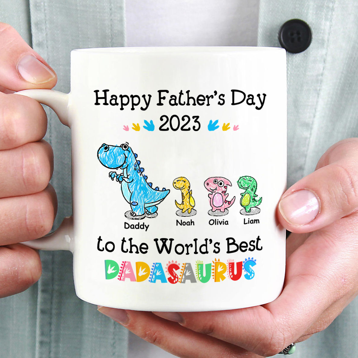 Dadasaurus Mugs for Sale