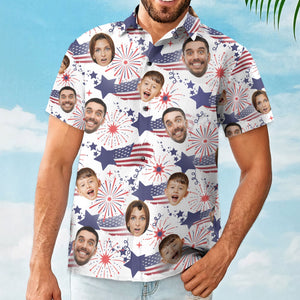 (Picture Inserted) Family Cute Face - Personalized Hawaiian Shirt