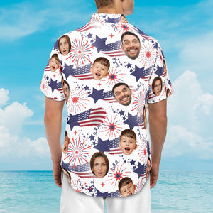 (Picture Inserted) Family Cute Face - Personalized Hawaiian Shirt