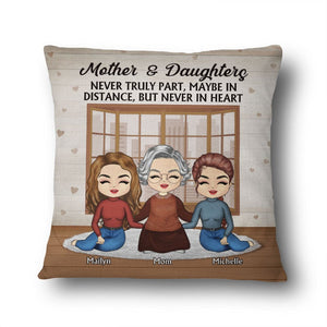 Mother & Daughters Always My Daughters Forever My Friends - Personalized Custom Pillowcase