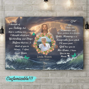 Miss You Everyday Personalized Photo Poster