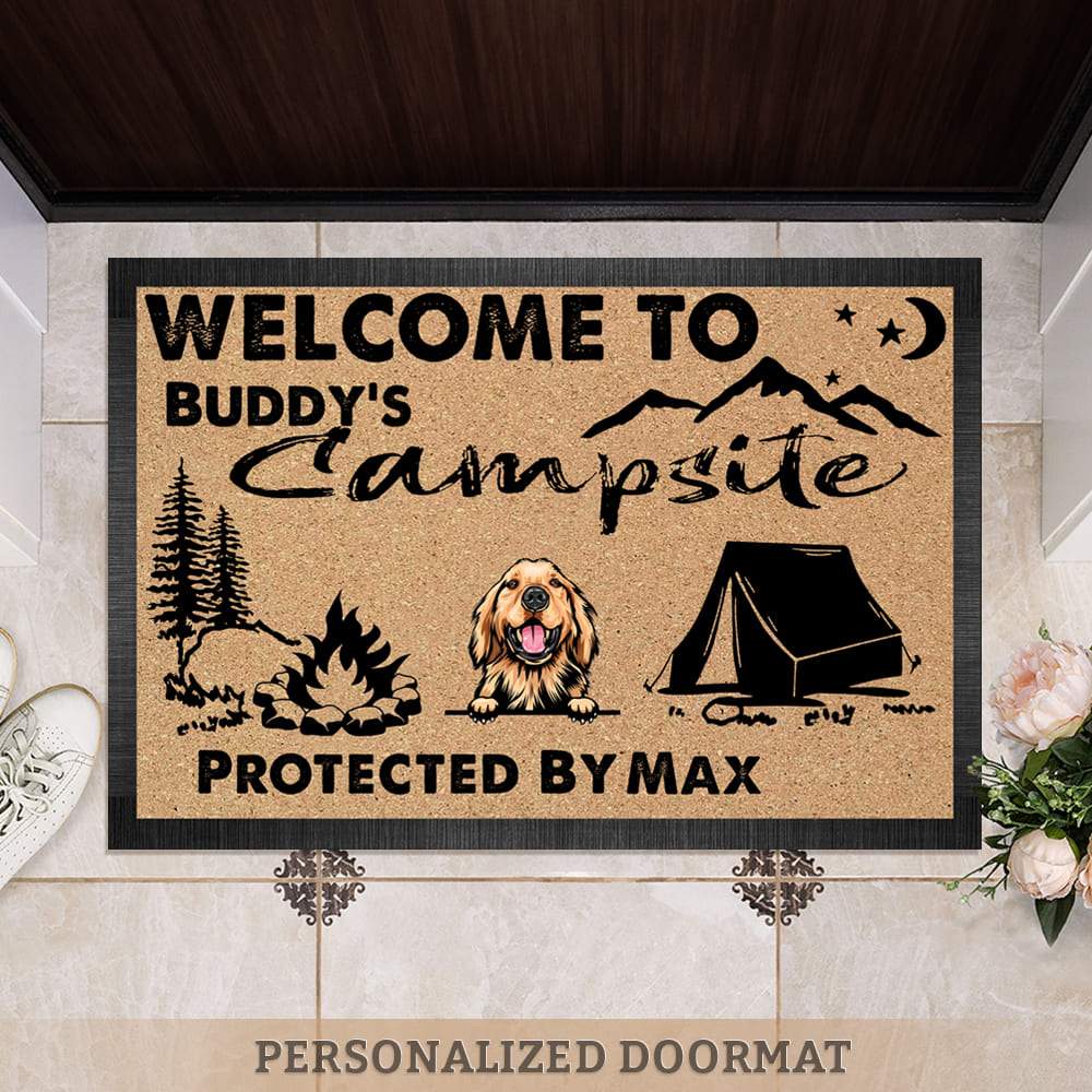 Love Is To Stay Together Couple Camping Doormat - newsvips